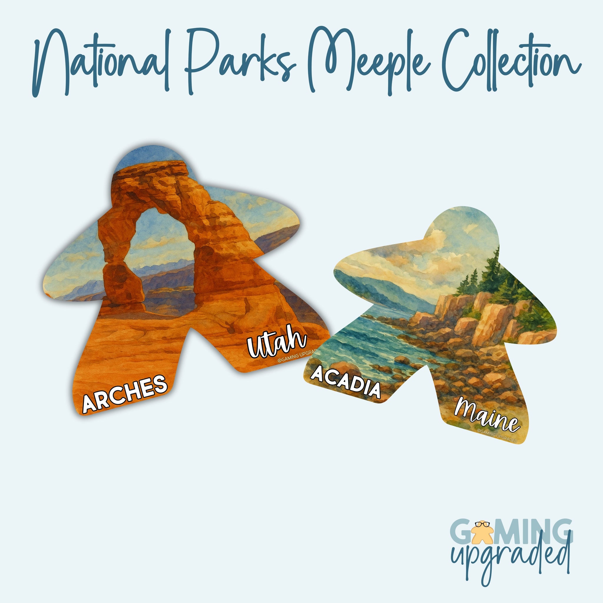National Park Meeples