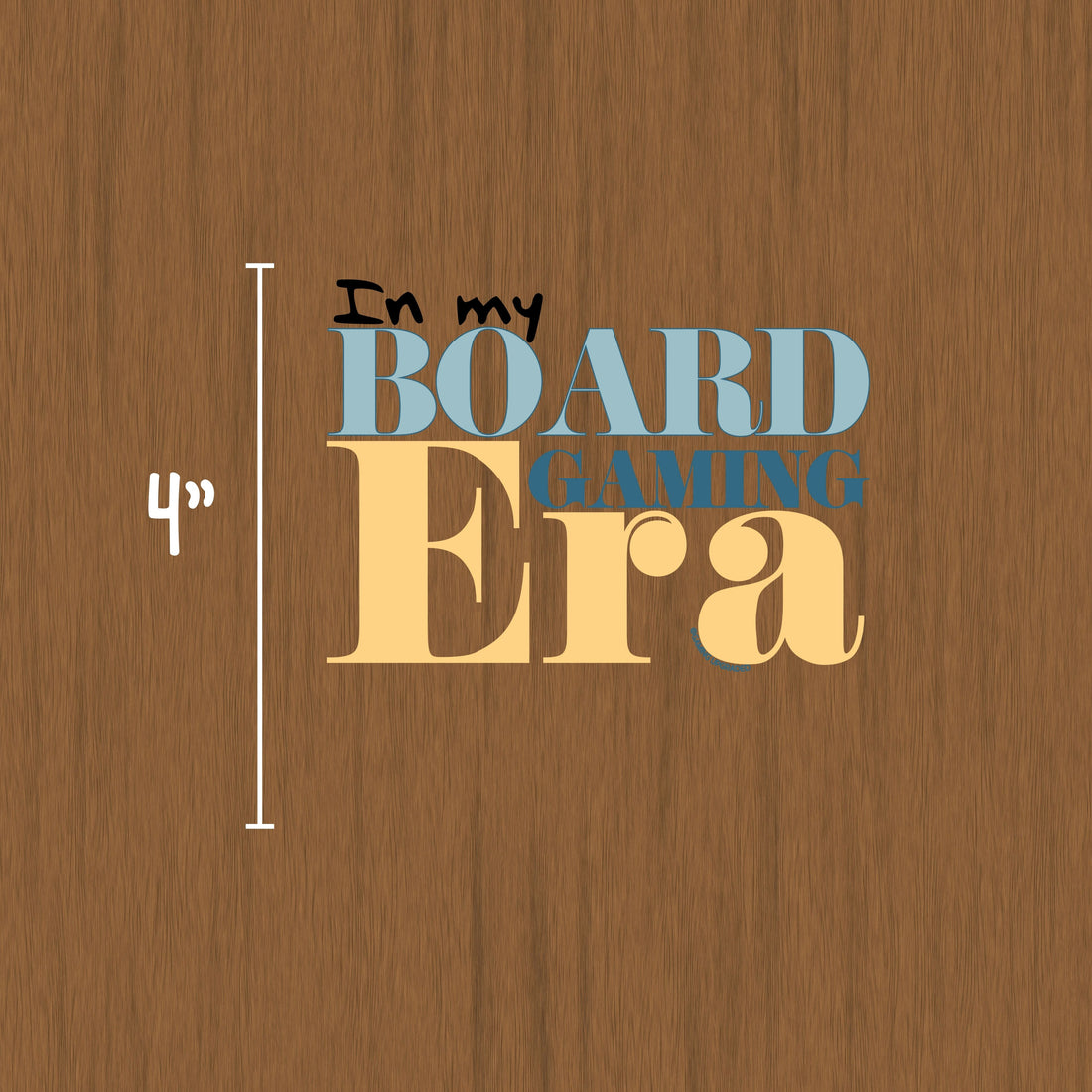 In My Board Game Era