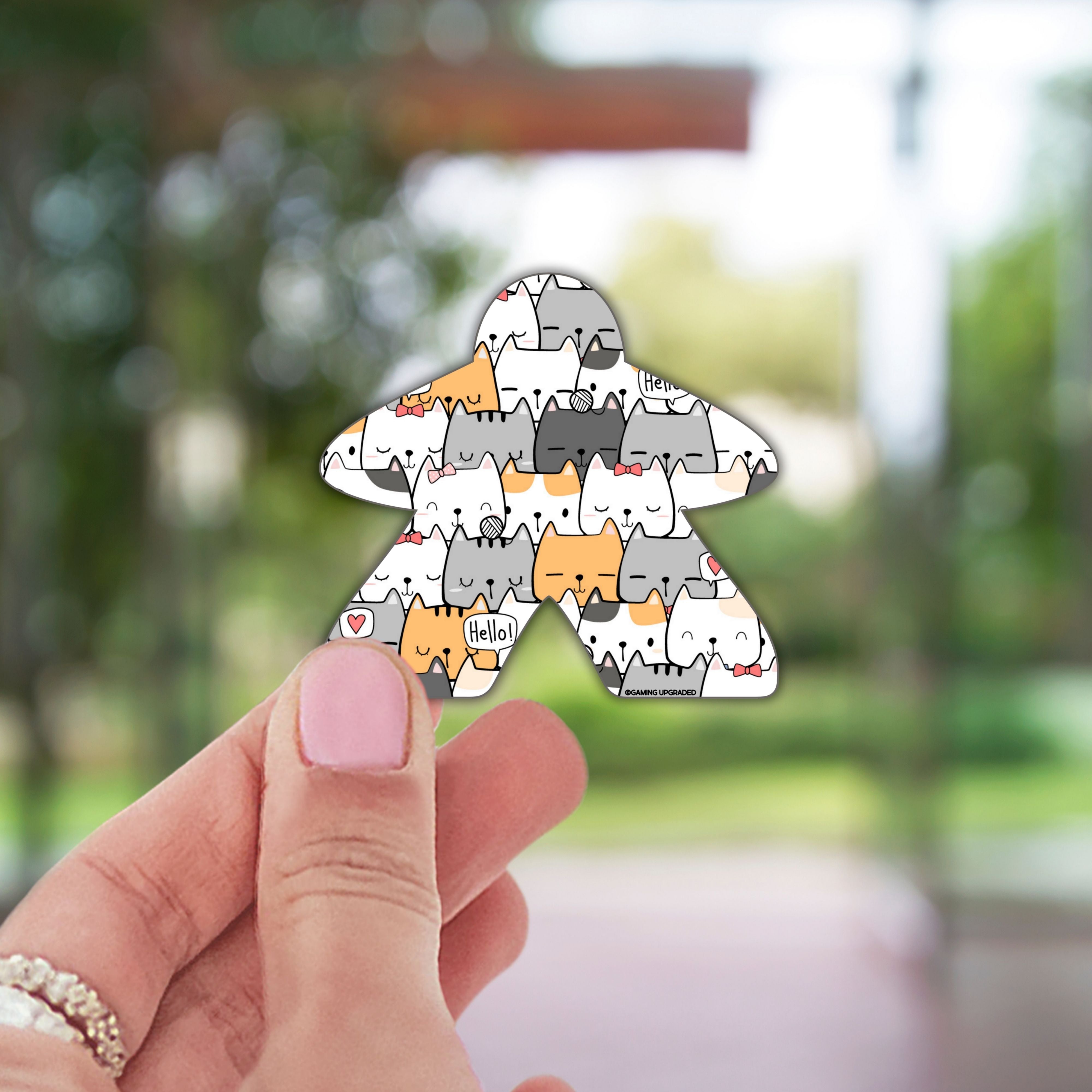 Stacks of Cats Meeple