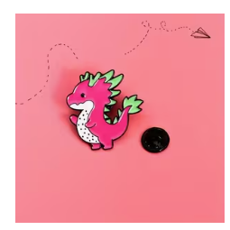 Kawaii Dragon Pins