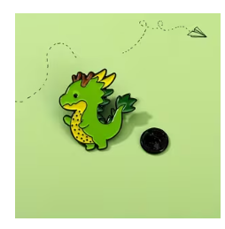 Kawaii Dragon Pins