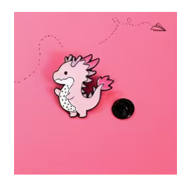 Kawaii Dragon Pins