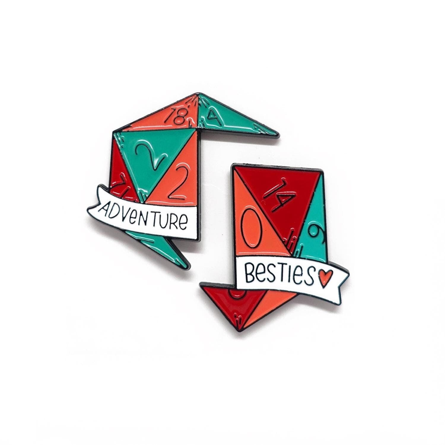 Adventure Besties Pin